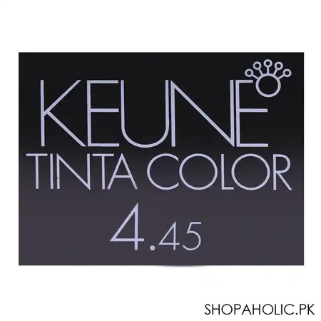 Keune Tinta Hair Color 4.45 Medium Copper Mahogany Brown - Image 2