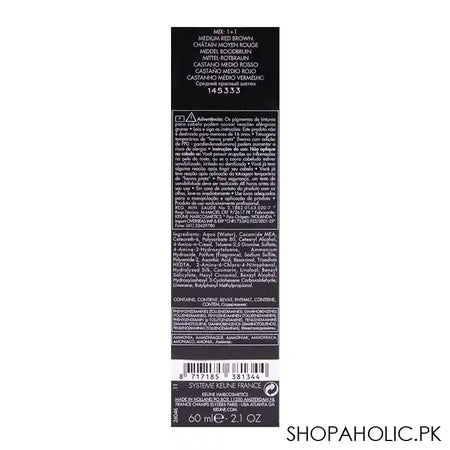 Keune Tinta Hair Color 4.6 Medium Red Brown - Image 2