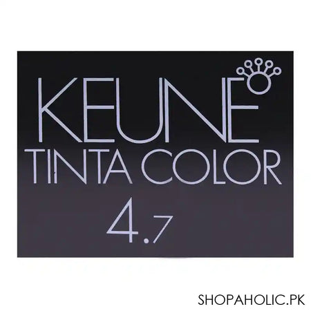 Keune Tinta Hair Color 4.7 Medium Voilet Brown - Image 3