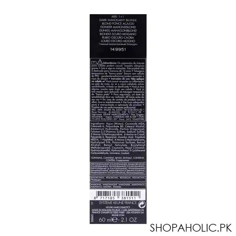 keune tinta hair color 6.5 dark mahogany blonde image3