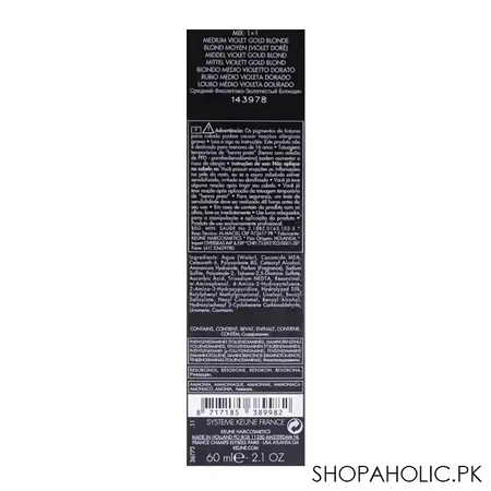 keune tinta hair color 7.73 medium violet gold blonde image3