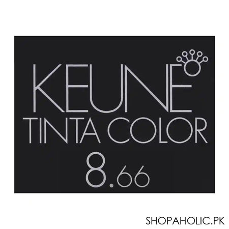 Keune Tinta Hair Colour, 8.66 Light Intense Red Blonde - Image 2