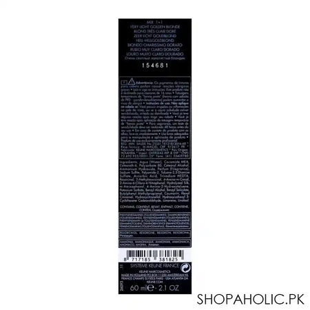 keune tinta hair colour, 9.3, very light golden blonde image3