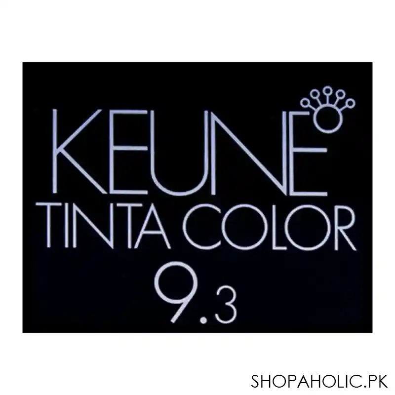 keune tinta hair colour, 9.3, very light golden blonde image5