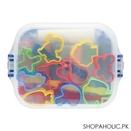 kiddy clay 7 colors high quality modeling clay, with molds, 380g px 380 image4