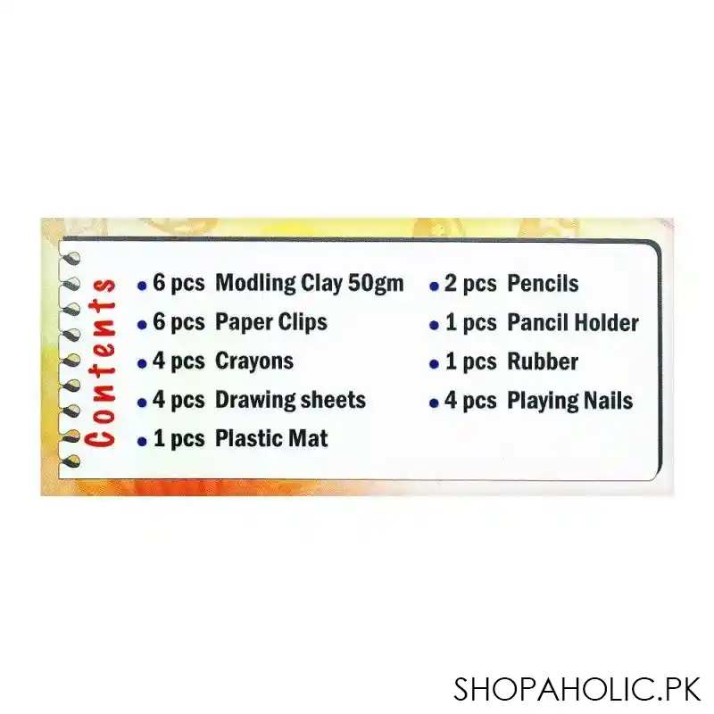kids fun art time set, 25+ pieces image4