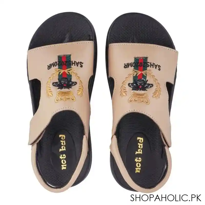 kid's sandals, for boys, apricot, 228 50 main image
