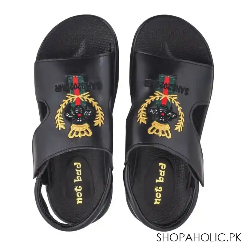 kid's sandals, for boys, black, 228 50 main image