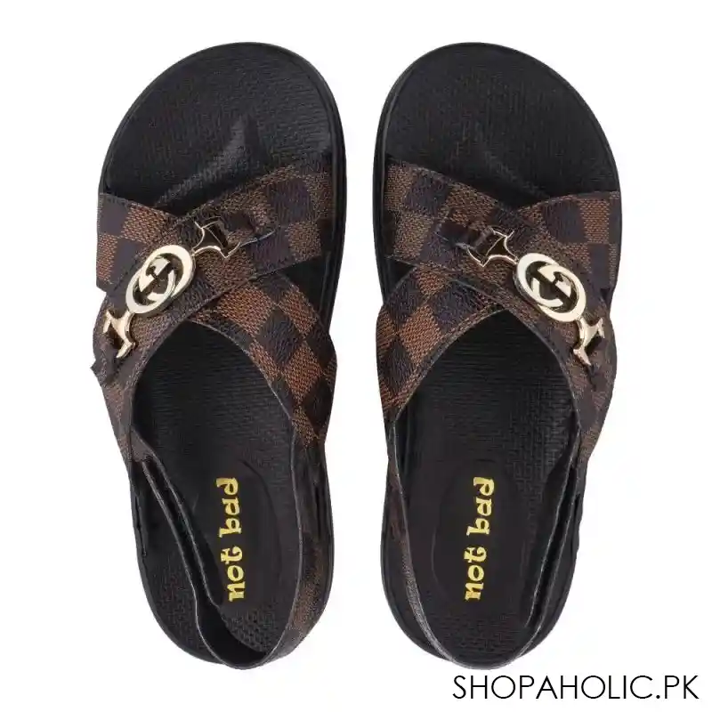 kid's sandals, for boys, brown, 228 49 main image