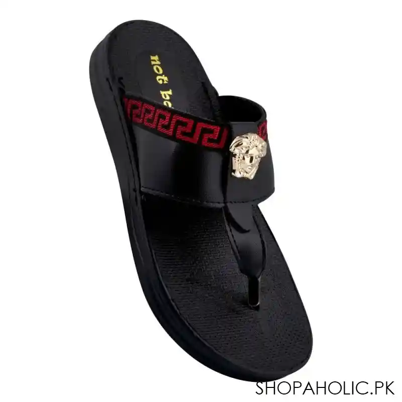kid's slippers, for girls, black, 228 25 image2