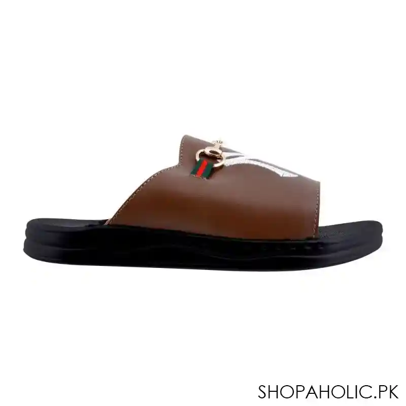 kid's slippers, for girls, brown, 228 45 image3