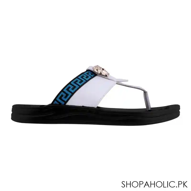kid's slippers, for girls, white, 228 25 image3