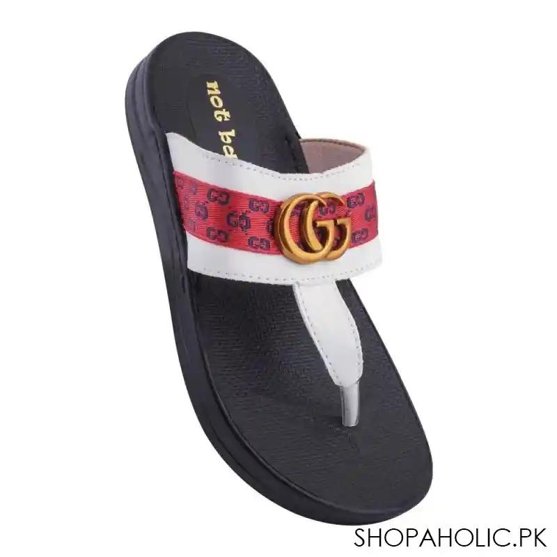 kid's slippers, for girls, white, 228 41 image2