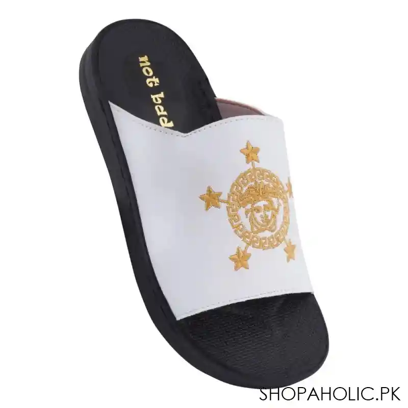 kid's slippers, for girls, white, 228 48 image2