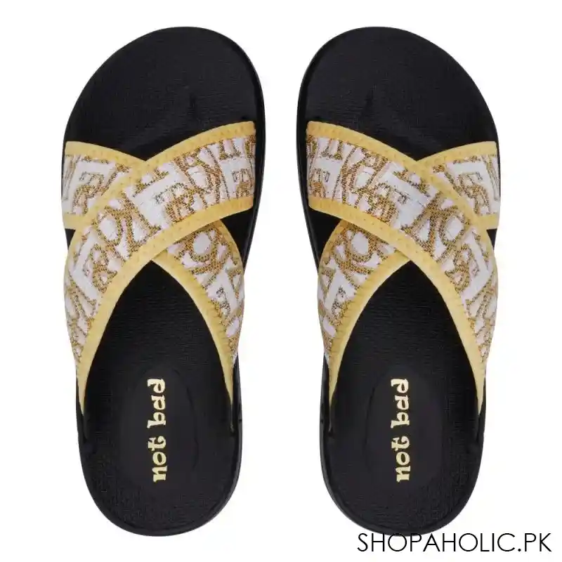 kid's slippers, for girls, yellow, 228 23 main image