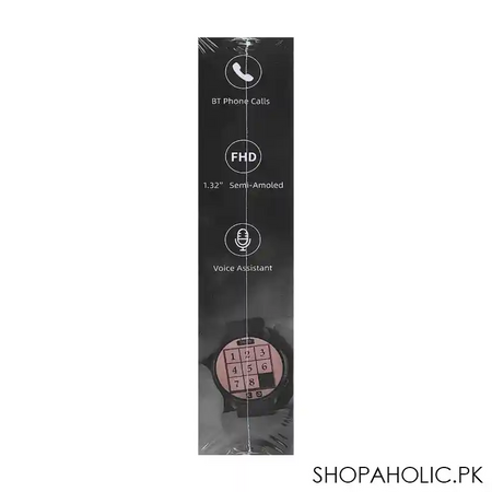 kieslect kr calling watch for men, black, yft2024eu image5