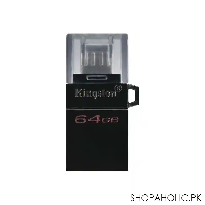 kingston data traveler microduo3 g2 64gb otg usb 3.2 drive, dtdu03g2/64gb main image