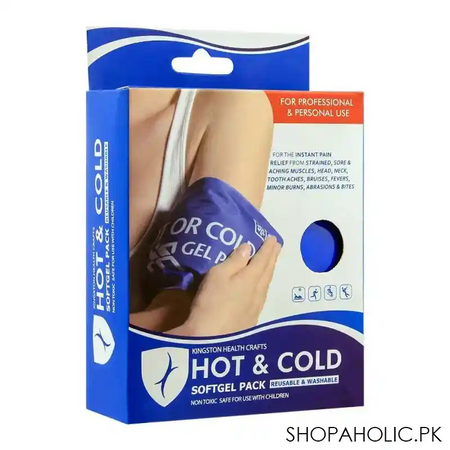 kingston health crafts hot & cold soft gel pack, reusable main image