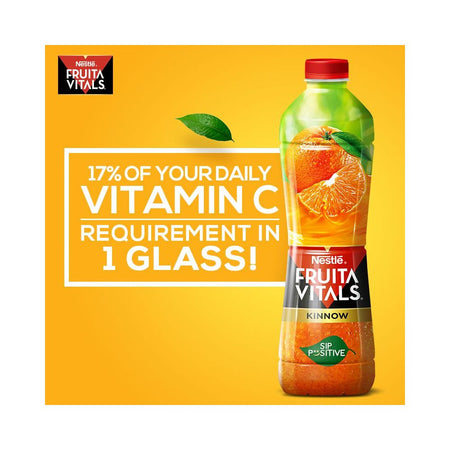 Nestle Fruita Vitals Kinnow Fruit Nectar 1 Liter - Main Image