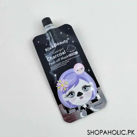kiss beauty nose cleansing cool girl charcoal peel off mask main image