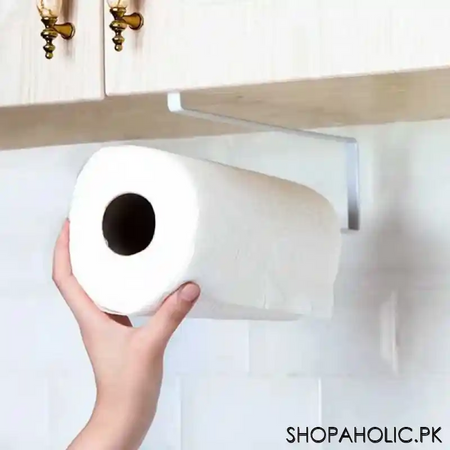kitchen cabinet steel tissue roll holder main image