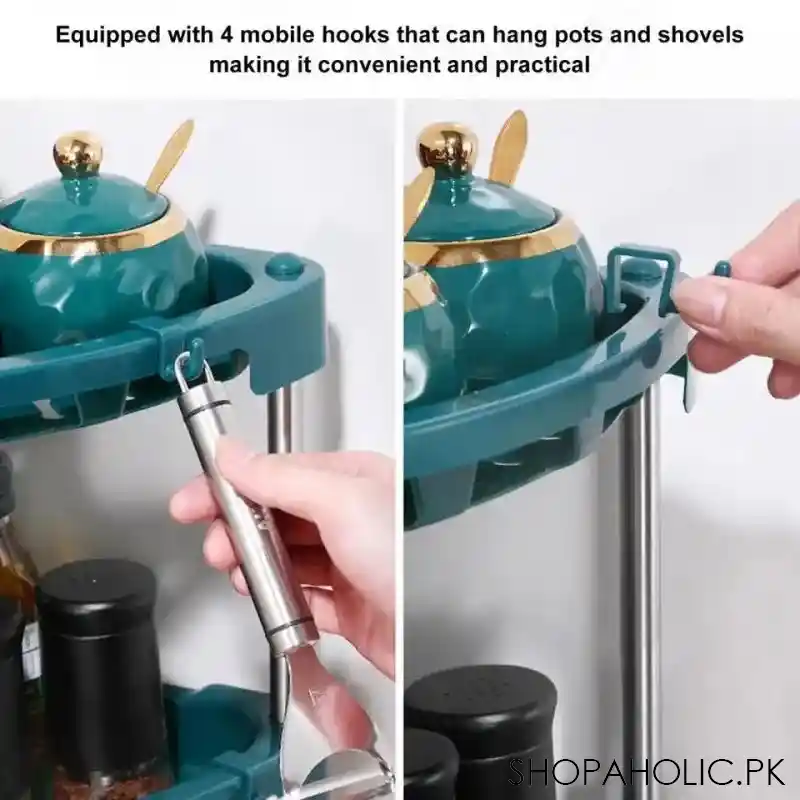 kitchen corner storage rack image4