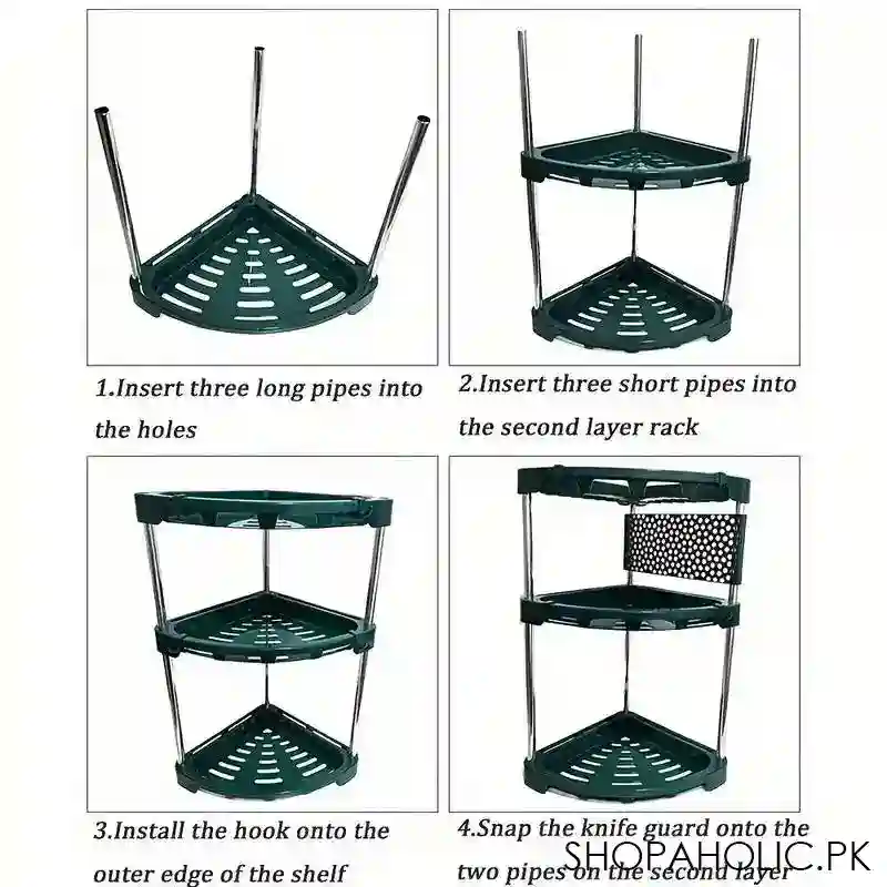 kitchen corner storage rack image5