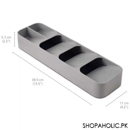 kitchen drawer compact cutlery organizer image2