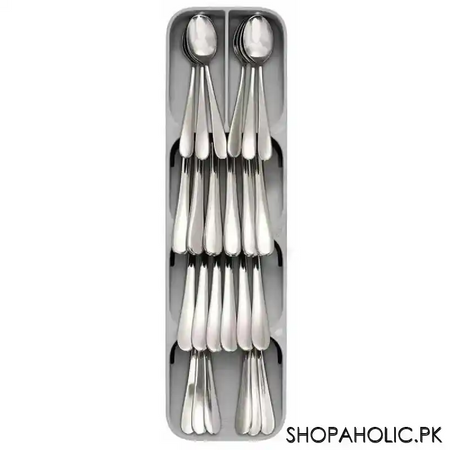 kitchen drawer compact cutlery organizer image3
