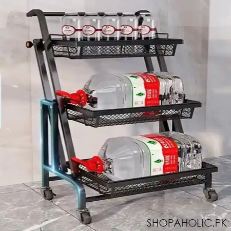 kitchen folding floor trolley image3