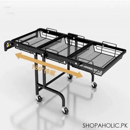 kitchen folding floor trolley image4