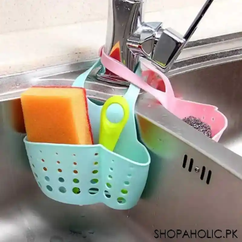 kitchen sink drain hanging small basket image3