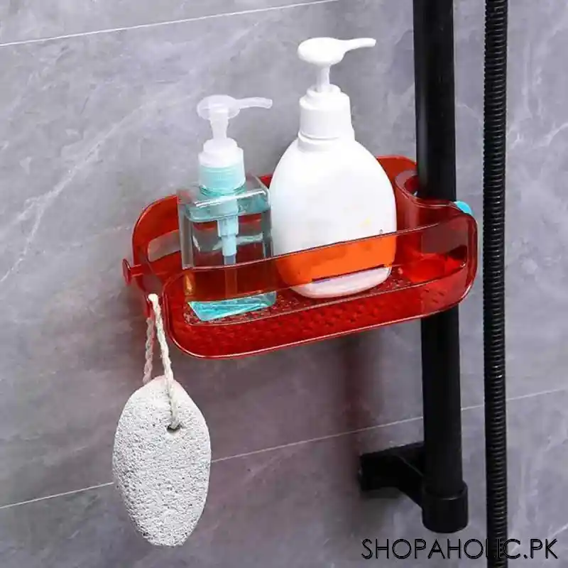 kitchen sink faucet hanging storage drainer basket image5