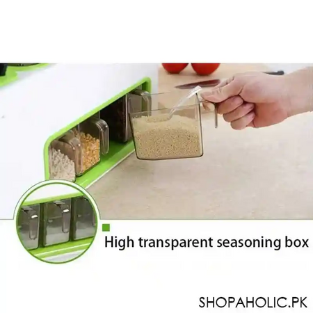 kitchen utensils, knife & seasoning storage rack image4