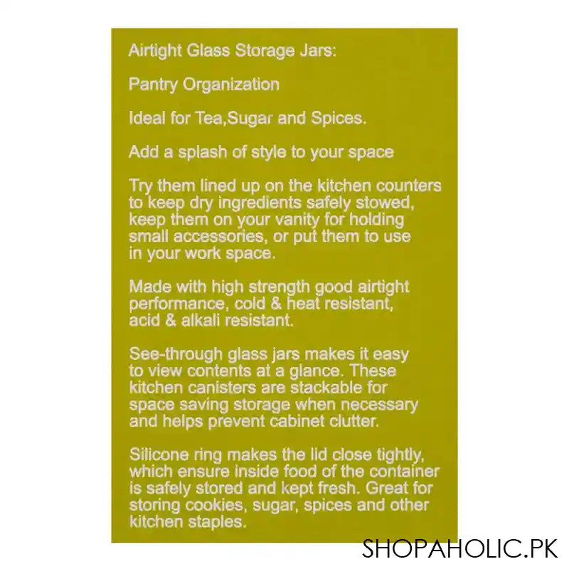 Kleeyo Storage Jar, 700ml, G0002Y-1 - Image 4