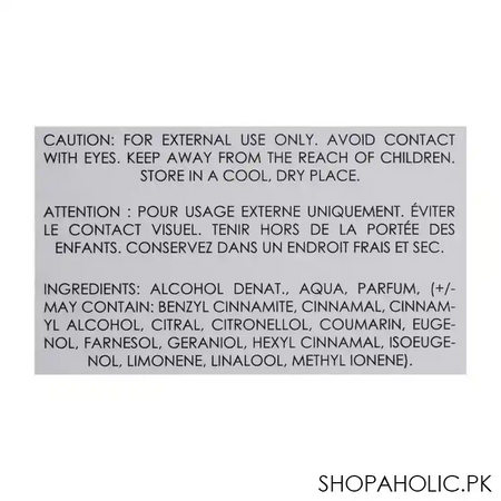 kohasaa l'infinite for him vaporisateur natural spray, for men, 100ml image2