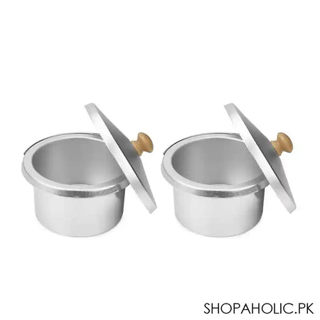 Konsung Beauty Professional Stainless-Steel Double Wax Heater, 100W, WN408-008B1 - Image 6