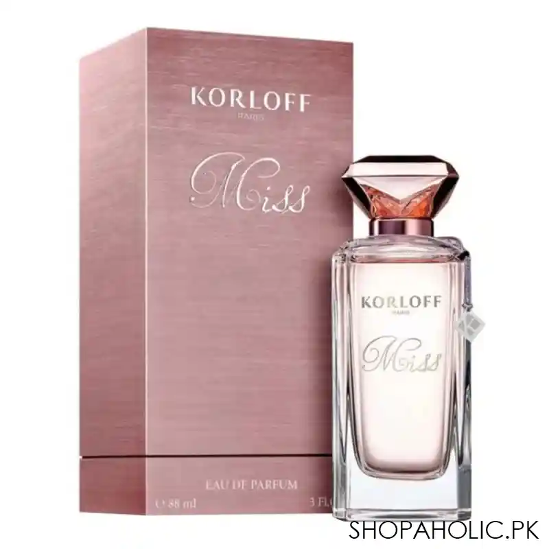 korloff miss eau de parfum, for women, 88ml main image