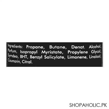 Kosmo Intense Perfumed Body Spray, For Men and Women, 200ml - Image 4