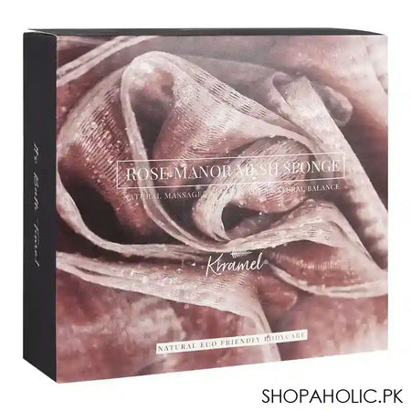 Krramel Mesh Red Sponge Loofah - Image 3