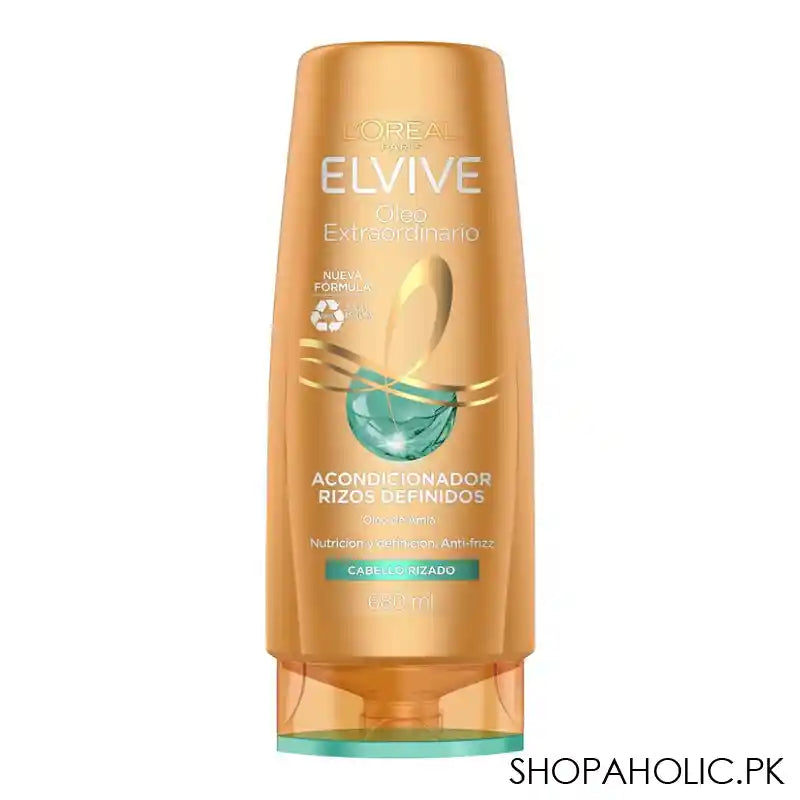 L'Oreal Elvive Oleo ,Extraordinario Rizos Definidos Conditioner, 680 ml - Main Image