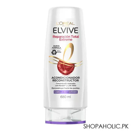 L'Oreal Elvive, Total Repair Extreme Reconstructor Conditioner, 680ml - Main Image