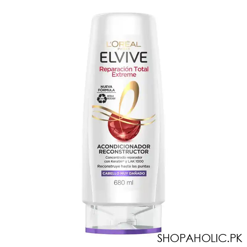 L'Oreal Elvive, Total Repair Extreme Reconstructor Conditioner, 680ml - Main Image