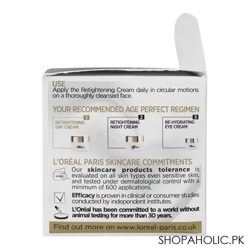 L'Oreal Paris Age Perfect Collagen Expert Retightening Day Cream, Anti-Sagging + Anti-Age Spots, 50ml - Image 2