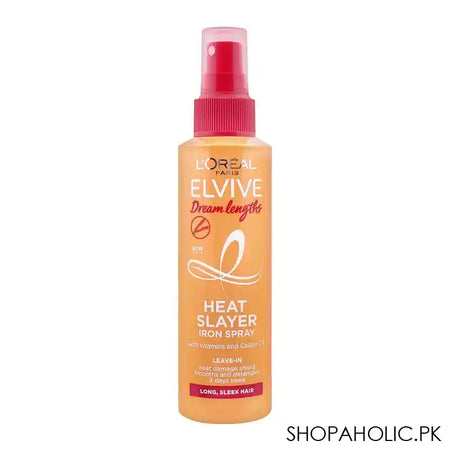 L'Oreal Paris Elvive Dream Lengths Heat Slayer Iron Hair Spray, 150ml - Main Image