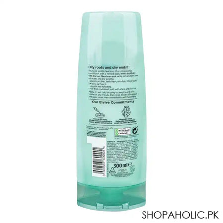 L'Oreal Paris Elvive Extraordinary Clay Rebalancing Conditioner, For Oily Roots and Dry Ends, 300ml - Image 2