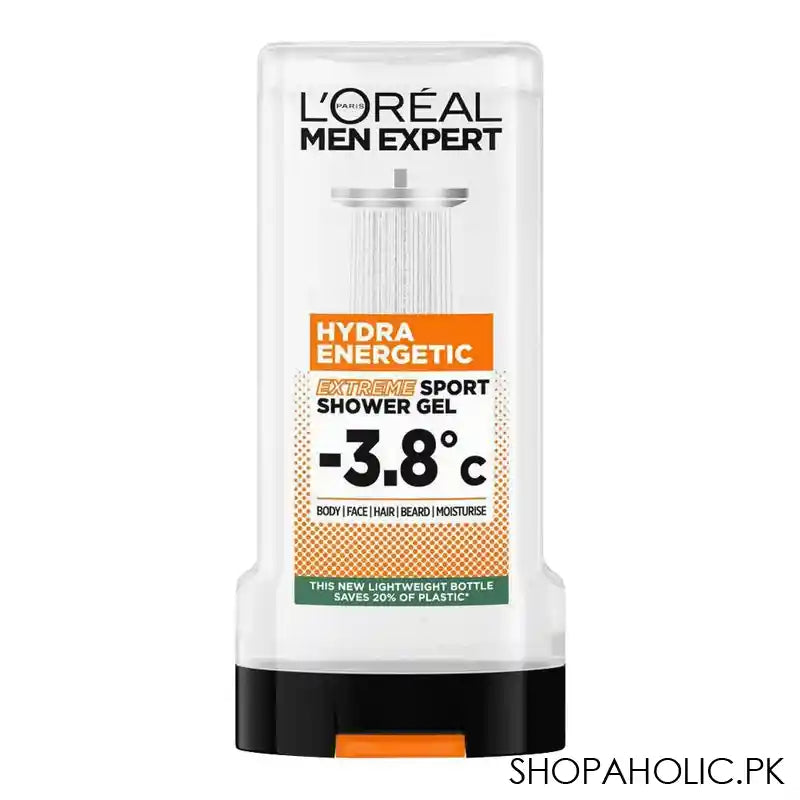 L'Oreal Paris Men Expert Hydra Energetic Extreme Sport Shower Gel, 300ml - Main Image
