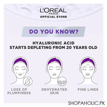 L'Oreal Paris Revitalift Hyaluronic Acid Hydrating Gel Facewash, 100ml - Image 7