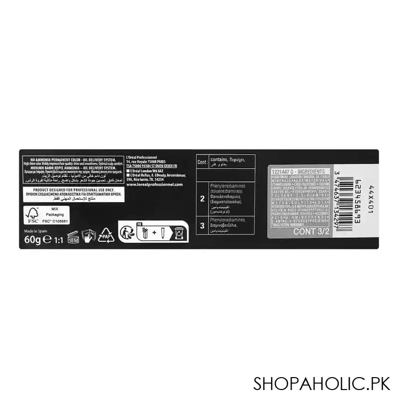 L'Oreal Professionnel Inoa No Ammonia Permanent Hair Coloring Cream, 6 Dark Blonde - Image 3