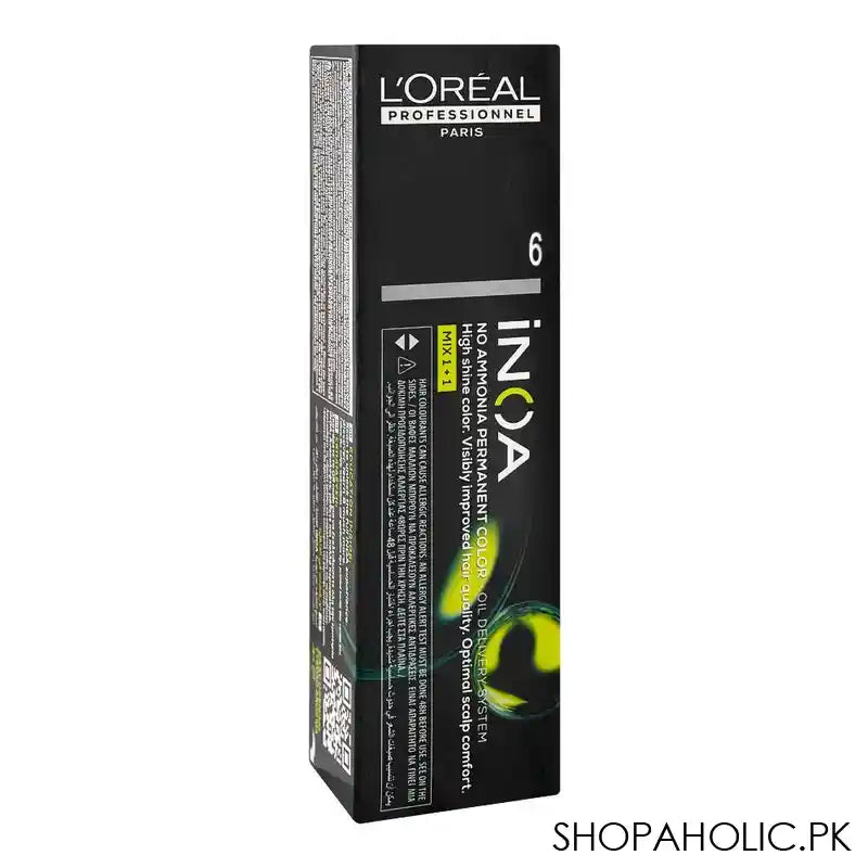 L'Oreal Professionnel Inoa No Ammonia Permanent Hair Coloring Cream, 6 Dark Blonde - Image 5